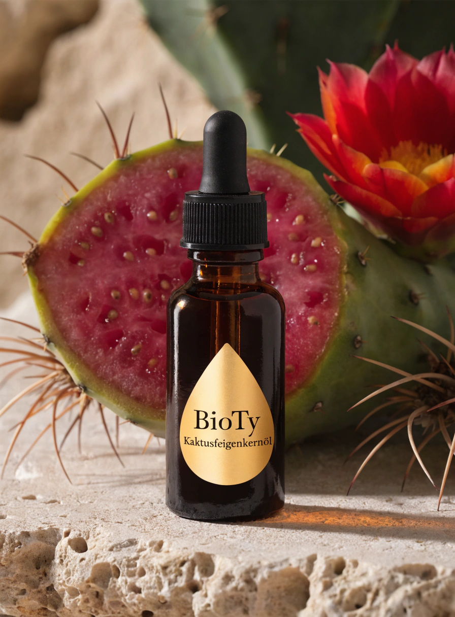 Bio-Ty Kaktusfeigenkernöl Bio – 100% Rein | 30 ml / 50 ml