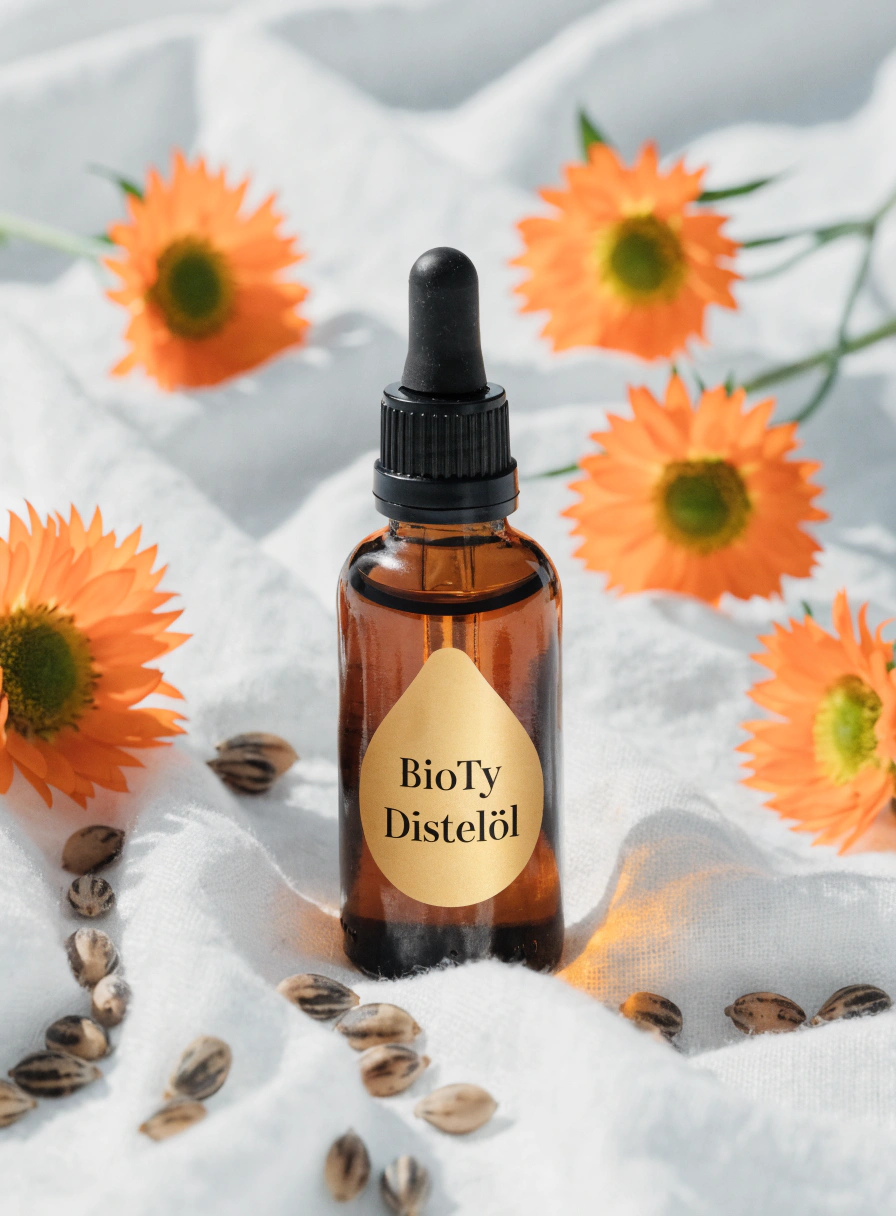 Bio-Ty Distelöl Vierge – Leichtes Pflegeöl | 30 ml / 50 ml